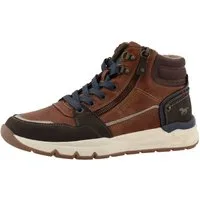 Mustang Shoes Mart Sneaker High Top Sneaker, Schnürboots mit Reißverschluss