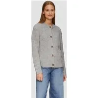 s.Oliver Cardigan Strickjacke Weicher Strickcardigan aus Alpakamix