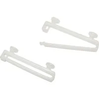 GARDINIA Klick-Gleiter Schlaufenleiter, (10-St), Serie Flächenvorhang-Technik Atlanta 3-läufig