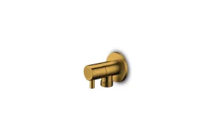 JEE-O Eckventil, mattgold, 001-0035 001-0035