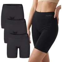 Rungassi Langer Boxer GAUBERT Nahtlose Radhose Damen 3er Set Anti-Reibungs Shorts Gr.S/M