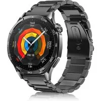 Fintie Smartwatch-Armband für Huawei Watch GT5/GT5 Pro 46mm/Watch GT4 46mm/Watch GT3/GT3 Pro, Smartwatch - Edelstahl Metall Uhrenarmband