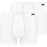 Schiesser Boxershorts Essentials (2er Pack) mit angenehm weichem Bund