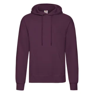 Fruit of the Loom - "Classic" Kapuzenpullover für Herren (Burgunderrot)