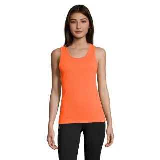 SOLS - "Sporty" Ärmelloses Oberteil für Damen (Neon-Orange)