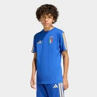 adidas Performance T-Shirt FIGC KIDS TEE für Kinder, mit Rundhalsausschnitt, fußball-inspiriertes Design