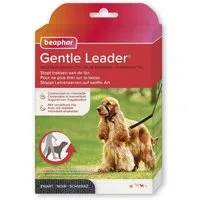 beaphar Hunde-Erziehungsgeschirr Gentle Leader, Hundehalfter - schwarz, M