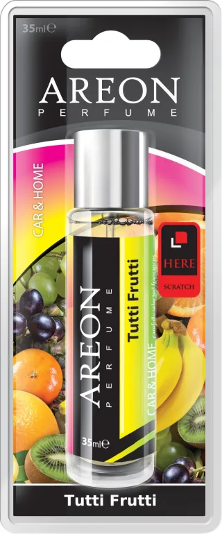 Original Areon Auto Parfüm Lufterfrischer Duftbaum Zersträuber Tutti Frutti 35ml