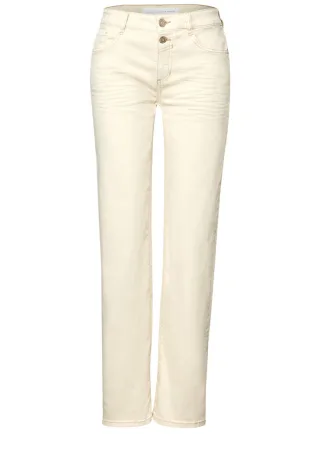 Street One Studio - Straight Leg Jeans beige - Gr. - 28/28