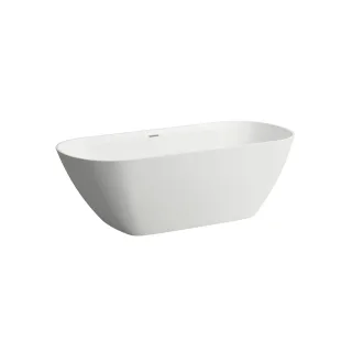 LAUFEN freistehende Badewanne LUA 750x1700x540 Marbond weiß matt, H2200827570001 H2200827570001
