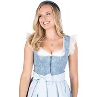 MarJo Dirndl Jeans Dirndl 2tlg. - GACHENBACH - himmelblau