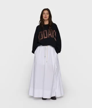 10DAYS - skirt poplin white - Gr. - XS
