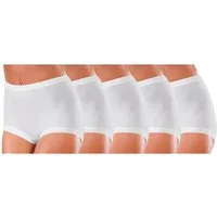 Schöller Taillenslip Basic Baumwolle (5-St) mit auswechselbarem Durchzugsgummi 5er oder 10er Pack