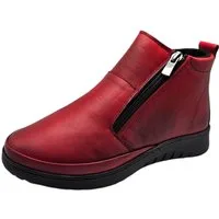 Yu&Luk Winterstiefelette Stiefelette Stiefelette, Schlupfboots, Winterboots, mit Zierreißverschluss außen