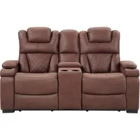 ATLANTIC home collection 2-Sitzer Faris, Zwei Relaxfunktionen, Mittelkosole mit Stauraum und Getränkehalter