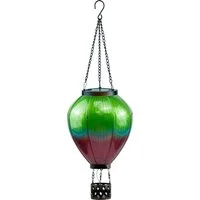 Northpoint LED Gartenleuchte Heißluftballon Windlicht Außenbereich Garten