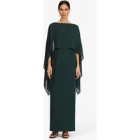 Kraimod Abendkleid mit Tüllärmeln und tiefem Rückenausschnitt
