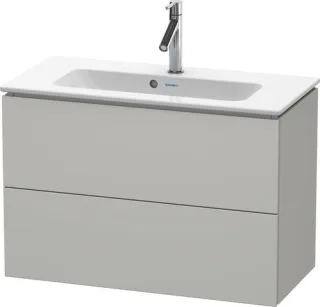 Duravit L-Cube Waschtischunterbau wandhängend Betongrau Matt 820x391x550 mm - LC625700707 LC625700707
