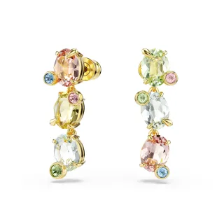 Swarovski 'Gema' Damen Ohrhänger aus vergoldetem Metall - Gold 5714815