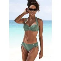 LASCANA Bügel-Bandeau-Bikini-Top Lolo, in getwisteter Optik
