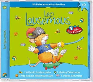 Leo Lausemaus ...will nicht draußen sein / ...geht auf Schatzsuche [Audio CD] Leo Lausemaus