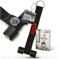 NEOLYMP Trainingsband Türanker - Türbefestigung für Fitnessbänder - Sling Trainer, schaumstoffgepolsterte Zylinder, Kompatibel mit Fitnessbändern, 200kg