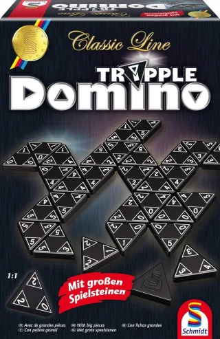 Schmidt Spiele 49287 - Classic Line: Tripple-Domino