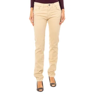 Elastische Stretch-Hose mit schmal geschnittenem Saum LWT010 woman