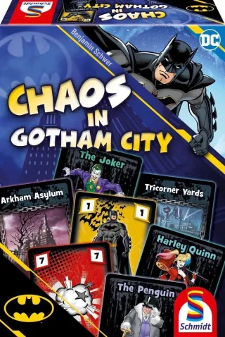 Schmidt Spiele 49429 - Batman: Chaos in Gotham City