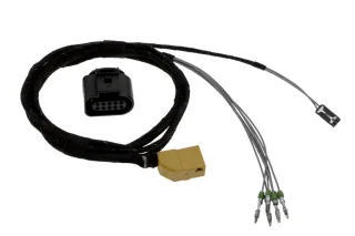 Original Kufatec Kabelbaum PDC Sensor Steuergerät Vorne Front für VW Amarok 2H