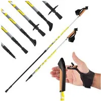 MSports® Nordic-Walking-Stöcke MSPORTS Nordic Walking Stöcke Premium - Superleicht -