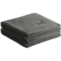 Sansibar Sylt Handtuch Set Sansibar Sylt Handtuch 2er Set Frottier-Serie „Classic“, (2er Set), mit hochwertiger Sansibar Säbel-Stickerei