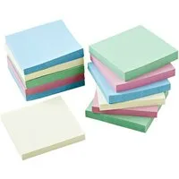 Otto Office Nature Haftnotizblock Recycling Notes, 7,5x7,5 cm, in praktischer Vorratsbox
