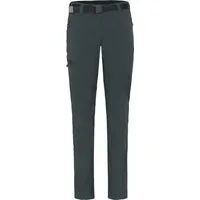 Bergson Outdoorhose TERRA (slim) Damen Winter-Wanderhose, warm gefüttert, elastisch, Kurzgrößen, dunke