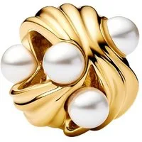 Pandora Charm-Einhänger 763915C01, abstraktes Wellendesign
