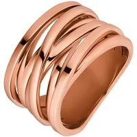 Heideman Fingerring Serpi poliert (Ring, 1-tlg., inkl. Geschenkverpackung), Damenring