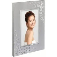 Hama Portraitrahmen Porträtrahmen 13x18 cm, silber, aufhängbar, aufstellbar, für 1 Bilder