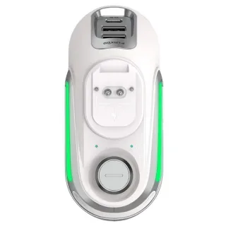 Rapoo R-Power Wireless Magnetic Mouse Charging Dock with RGB Lighting Volume/Brightness Control Knob 2 USB Ports Aluminu