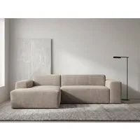 WERK2 Ecksofa Zeus-L Breite: 253 cm, modern & zeitlos, bequemes Sofa, Curvy Trend Ecksofa mit urbaner Optik