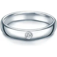 Trilani Silberring silber, mit Zirkonia im Brillant-Look