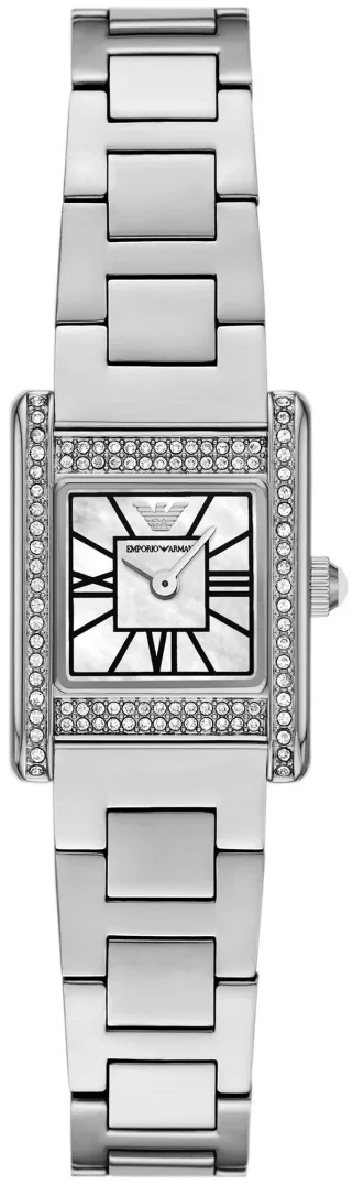 Emporio Armani Genni Damen Silber Uhr AR11662