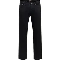 ONLY & SONS Straight-Jeans ONSEDGE STRAIGHT BOX PIM DNM CIFF Baumwolle, straight fit