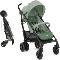 Joie Kinder-Buggy Brisk LX - Laurel, Sportwagen mit Liegefunktion & Einhand-Faltung bis 22 kg belastbar