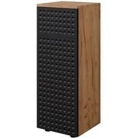 Vicco Midischrank Irma, Goldkraft Eiche/Anthrazit, 30 x 81 cm mit 1 Schublade, 2 Fäc... (1-St)