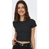 ONLY Rundhalsshirt ONLEMMA STRIPE S/S TOP