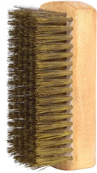 KS Tools BRONZEplus Bürste, Zinnbronzedraht, gewellt, 125 mm - 963.9580