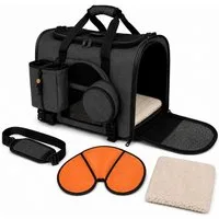 Kaiser24 Hunde-Transportbox Hundetransportbox 47x27x28 cm für kleine Hunde & Katzen bis 7 kg