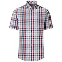 Redmond Kurzarmhemd kariert Modern Fit