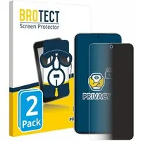 BROTECT Displayschutzfolie Sichtschutzfolie für Xiaomi Redmi Note 15 Pro 5G, 2 Stück, Anti-Spy Privacy Sichtschutz Blickschutzfolie Blaulicht-Schutz