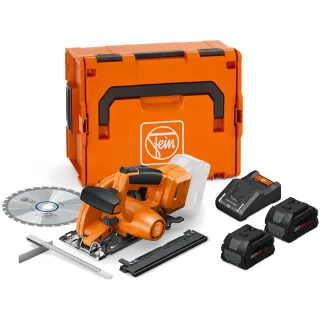 Fein Kompakte Akku-Handkreissäge für Metall F-IRON Cut 57 AS Set 2 x 8 Ah - 71360462000